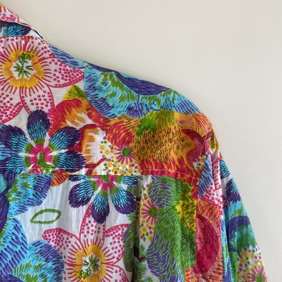 Magazine Luxurious bloom loose shirt - Picture 12 of 13